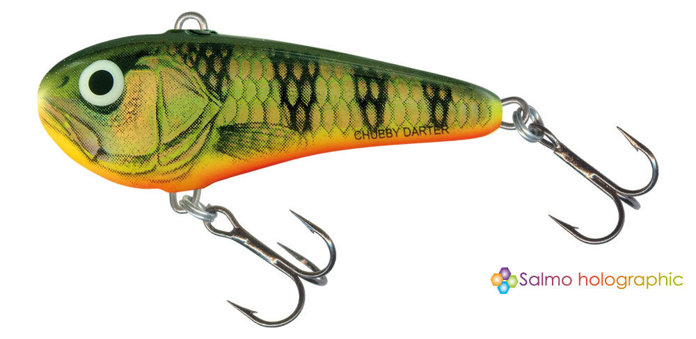 Воблер тонущий вертикальный Salmo CHUBBY DARTER 03/GHP