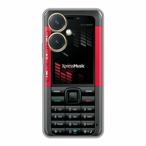 Дизайнерский силиконовый чехол для Виво У27 4Ж / Vivo Y27 4G Нокия Телефон