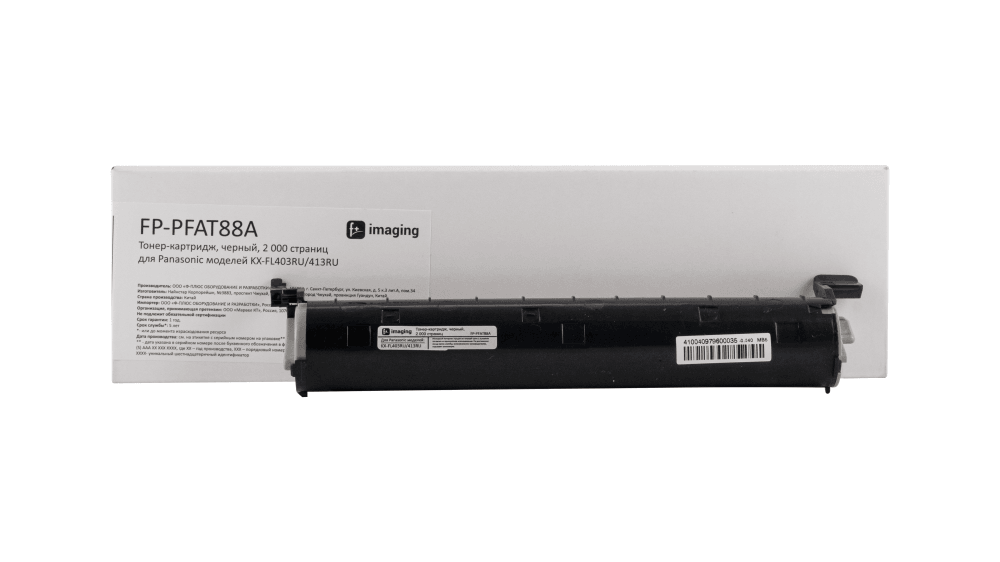 Тонер-картридж F+ черный, 2 000 страниц, для Panasonic моделей KX-FL403RU/413RU - фото №6