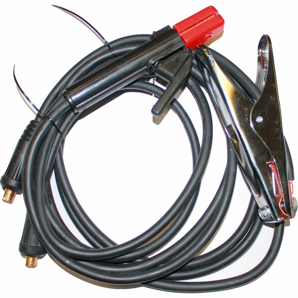 Набор сварочных кабелей 25 кв. мм, DX50, 3+3 м свартон SVSK552525