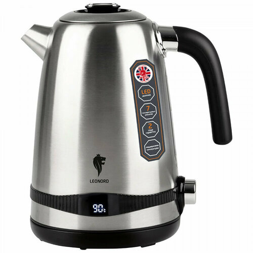 Чайник металлический 17л Leonord арт LE-1501 стальной 2200Вт 321100₽