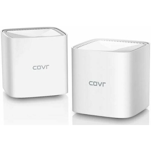 Бесшовный Mesh роутер D-Link COVR-1102 10/100/1000BASE-TX wi fi mesh система d link бесшовный ac1200 10 100 1000base tx белый