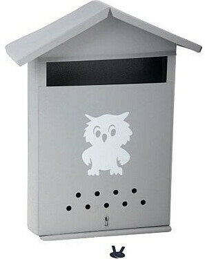 Ящик почтовый Домик с замком 350х280х60 (серый) (00-00001121) (агроснаб)