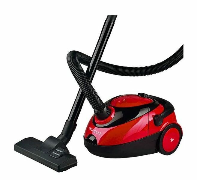 фото Пылесос с мешком Kelli KL -8014 красный /2000/360Вт, 1,5л/