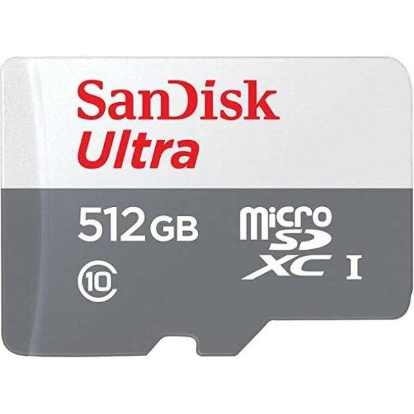 Флеш карта Sandisk MicroSDXC Ultra UHS-I 100MB/s 512GB without adapter SDSQUNR-512G