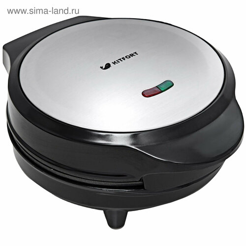 Электровафельница KT-1619 700 Вт фигурные вафли апригарное покрыт серебрчерная 3807₽