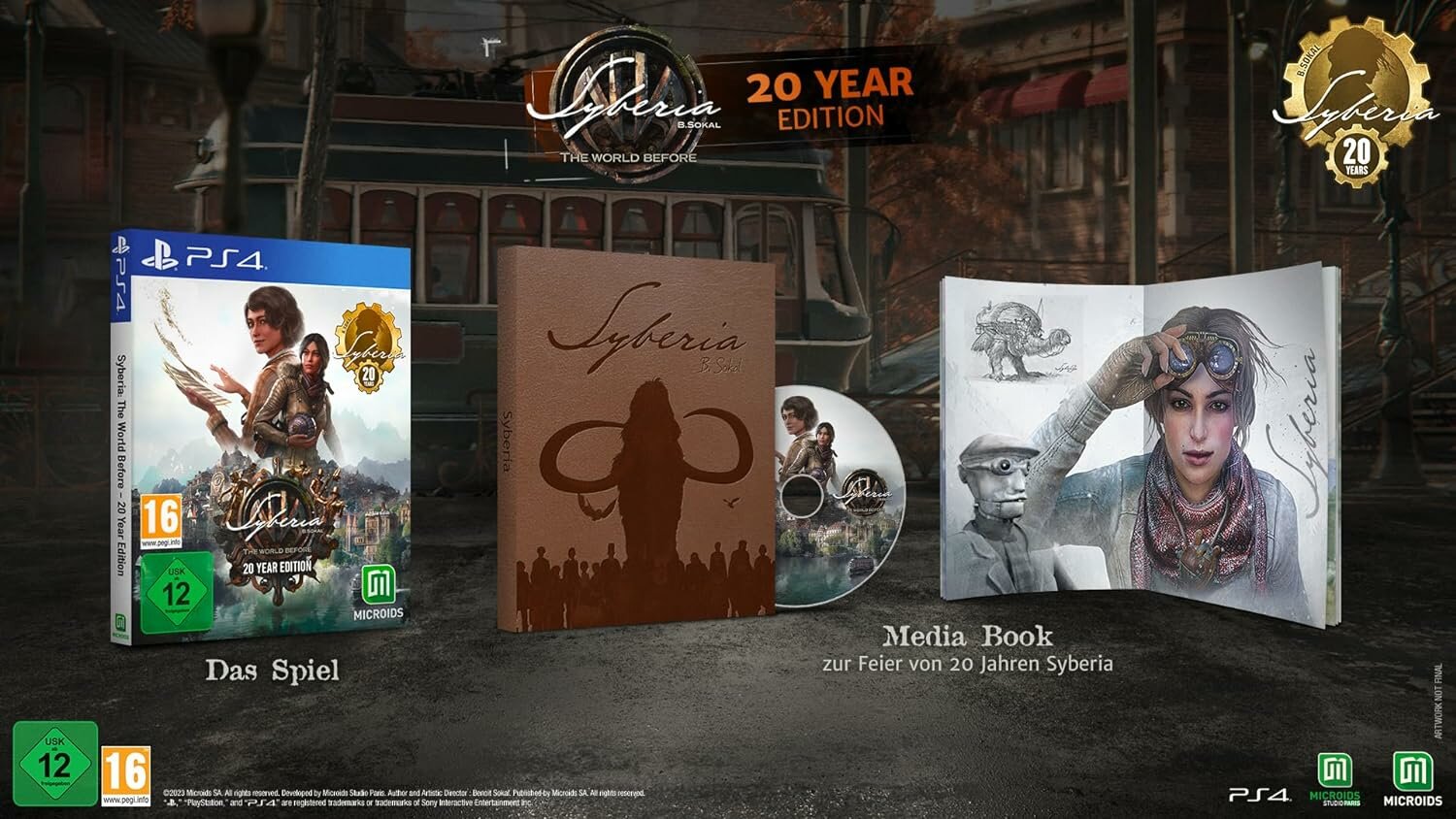 Syberia: The World Before 20 Year Edition (PS4 русская версия)