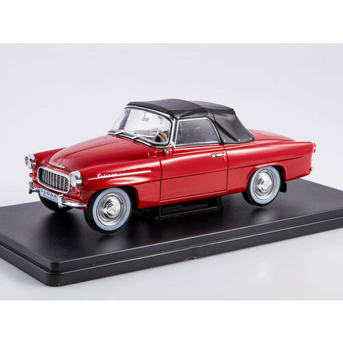 Масштабная модель №88 Skoda felicia cabrio 1959 Легендарные советские Автомобили 1:24 масштабная модель hachette uaz 469b уаз 469б пожарный красный 1 24