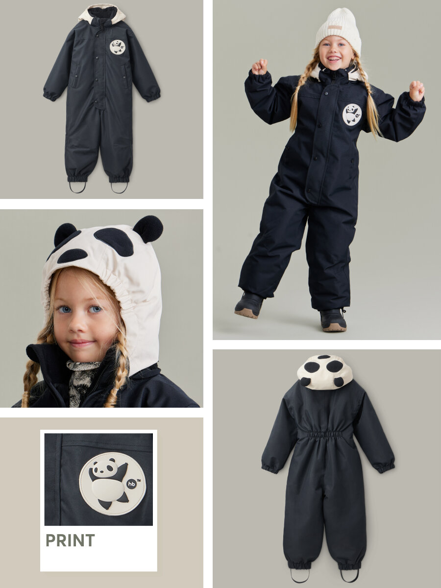 фото Комбинезон детский Happy Baby, для зимы и межсезонья