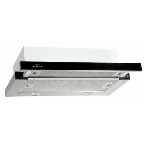 Вытяжка Elikor Интегра GLASS 60Н нержстекло черное R 400куб 3ск 868500₽