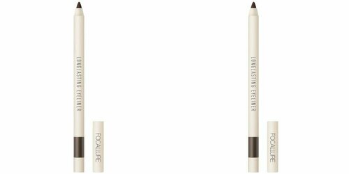 Focallure Карандаш для век Lasting Soft Gel Pencil, Тон 02, 0,4 г, 2 шт