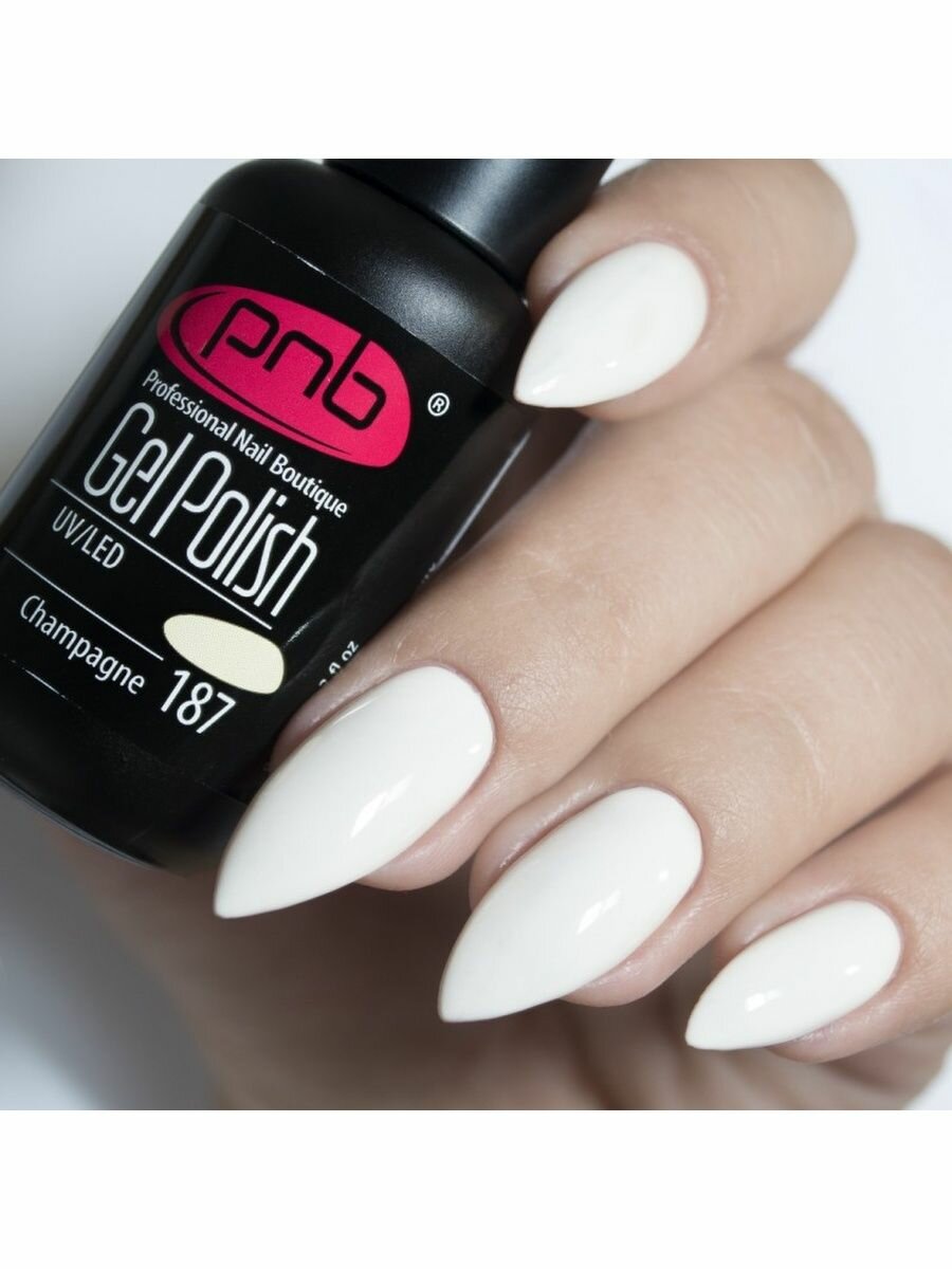 Гель-лак PNB 8 мл 187/Gel nail polish PNB 8 ml 187