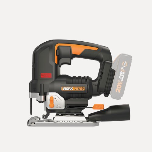 Изображение товара Лобзик аккумуляторный бесщёточный WORX W542.9, 20В, без АКБ и ЗУ