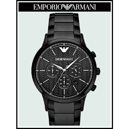 Наручные часы EMPORIO ARMANI Renato A2485R, серый, черный