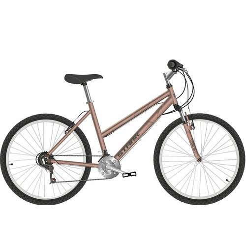 Женский велосипед Stark Luna 261 V год 2022 цвет Коричневый-Серебристый ростовка 145 1976000₽