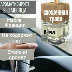 Ароматизатор для автомобиля Скошенная трава, 6 мл.