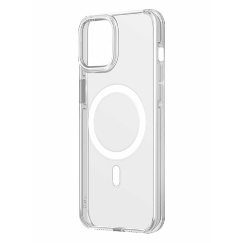 Uniq для iPhone 15 чехол Calio Clear (MagSafe) бесцветный, прозрачный