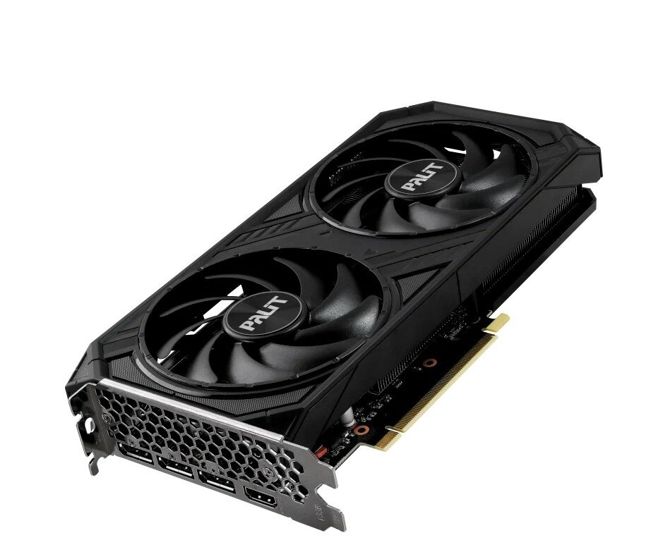 Видеокарта Palit GeForce RTX 4060 Ti Dual OC 8G (NE6406TT19P1-1060D)