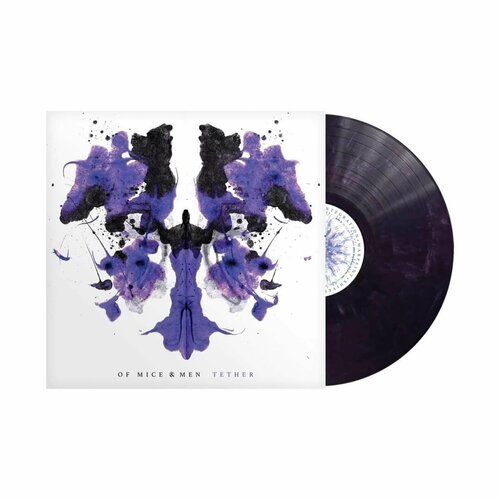 OF MICE & MEN - TETHER (LP purple black marbled) виниловая пластинка