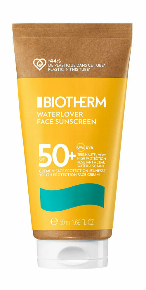 Солнцезащитный крем для лица Biotherm Waterlover Face Sunscreen SPF 50+