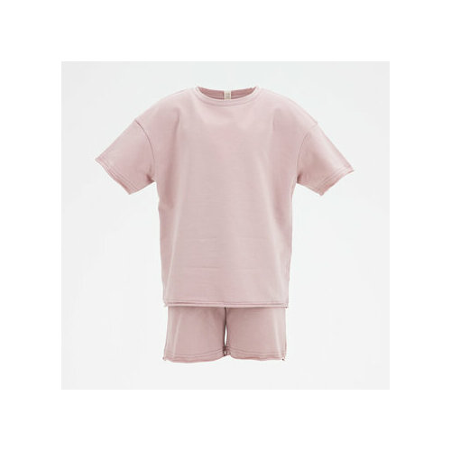 Комплект одежды КОТОФЕЙ, размер 140-146, розовый комплект одежды размер 140 146 розовый
