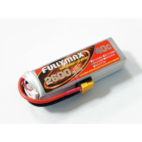 Аккумулятор LiPo Fullymax 148V 2600мАч 40C FB2600XP-4S 9431₽
