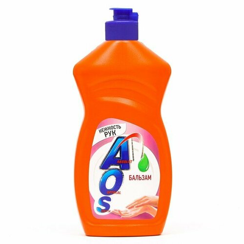 Средство для мытья посуды Aos, 450 мл (комплект из 12 шт)