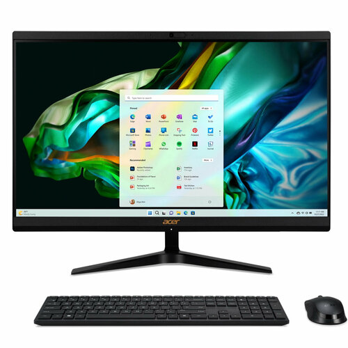 Acer Aspire C24-1800 [DQ. BKMCD.003] Black 23.8 {Full HD i5 1335U/8Gb/SSD512Gb Iris Xe/CR/W11/kb/m}