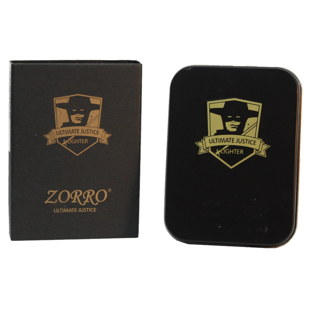 Зажигалка бензиновая Zorro 2 шт Зорро классика - фотография № 7