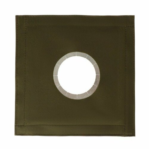 Окно-выход под трубу для зимней палатки "следопыт", 25 х 25 см (комплект из 2 шт)