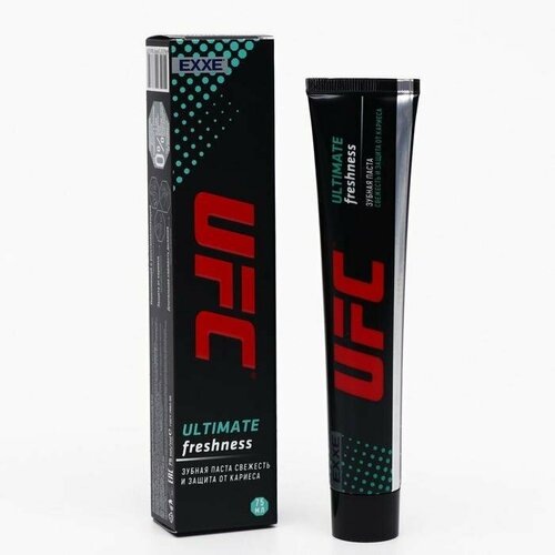 Зубная паста UFC x EXXE Ultimate Freshness, свежесть и защита от кариеса, 75 мл (комплект из 10 шт)