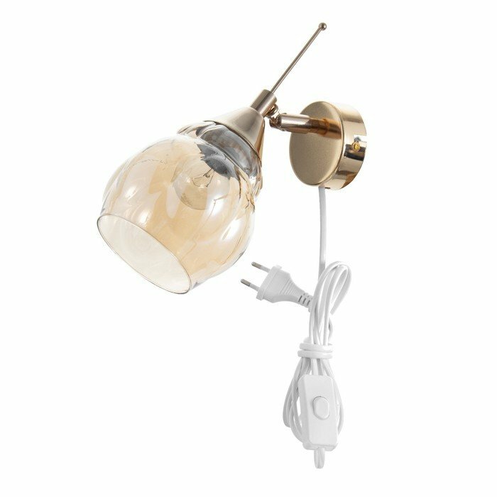 фото Бра "Авета" Е27 40Вт золото 21х12х18см