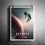 Постер плакат для интерьера "Сериал: Пространство. The Expanse"/ Декор дома, офиса, комнаты A3 (297 x 420 мм)