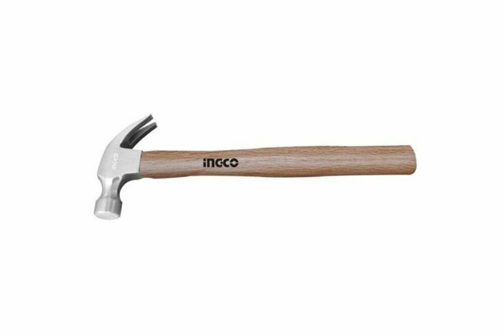 фото Молоток-гвоздодер 450 г INGCO HCH0416