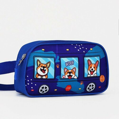 фото Сумка поясная nazamok kids, синий