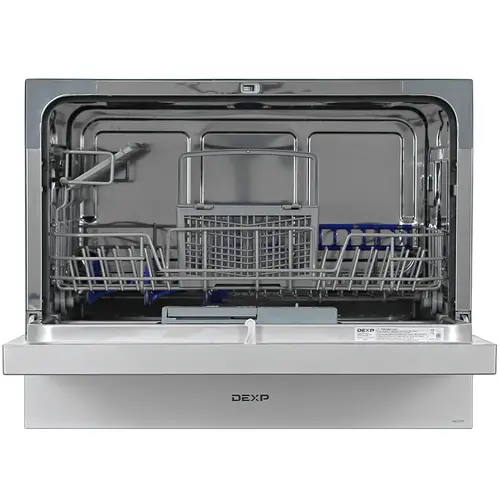 Компактная посудомоечная машина "DEXP M6D7P" - серый цвет