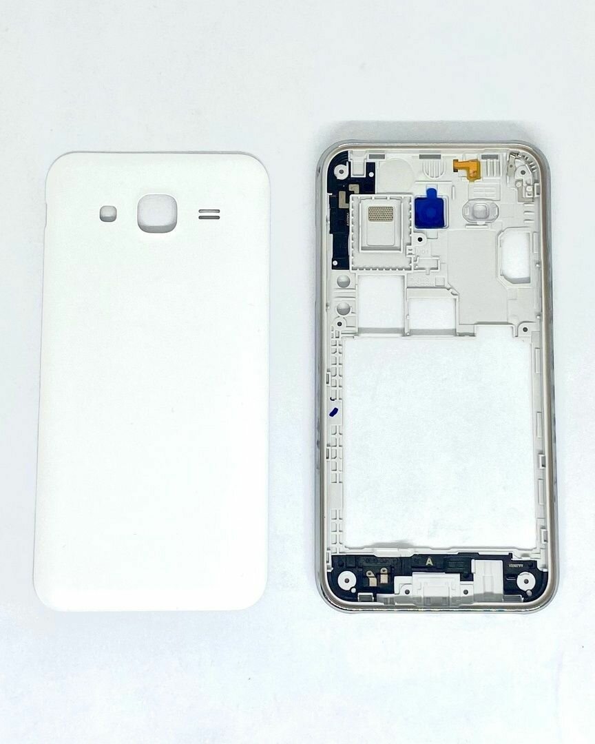Корпус (крышка + рамка) для Samsung J500 (J5) белый