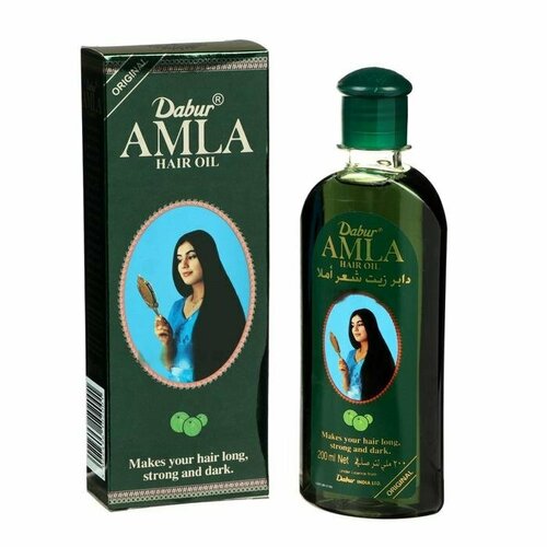 Масло для волос Dabur AMLA Original, гладкость и прочность, 200 мл (комплект из 3 шт)