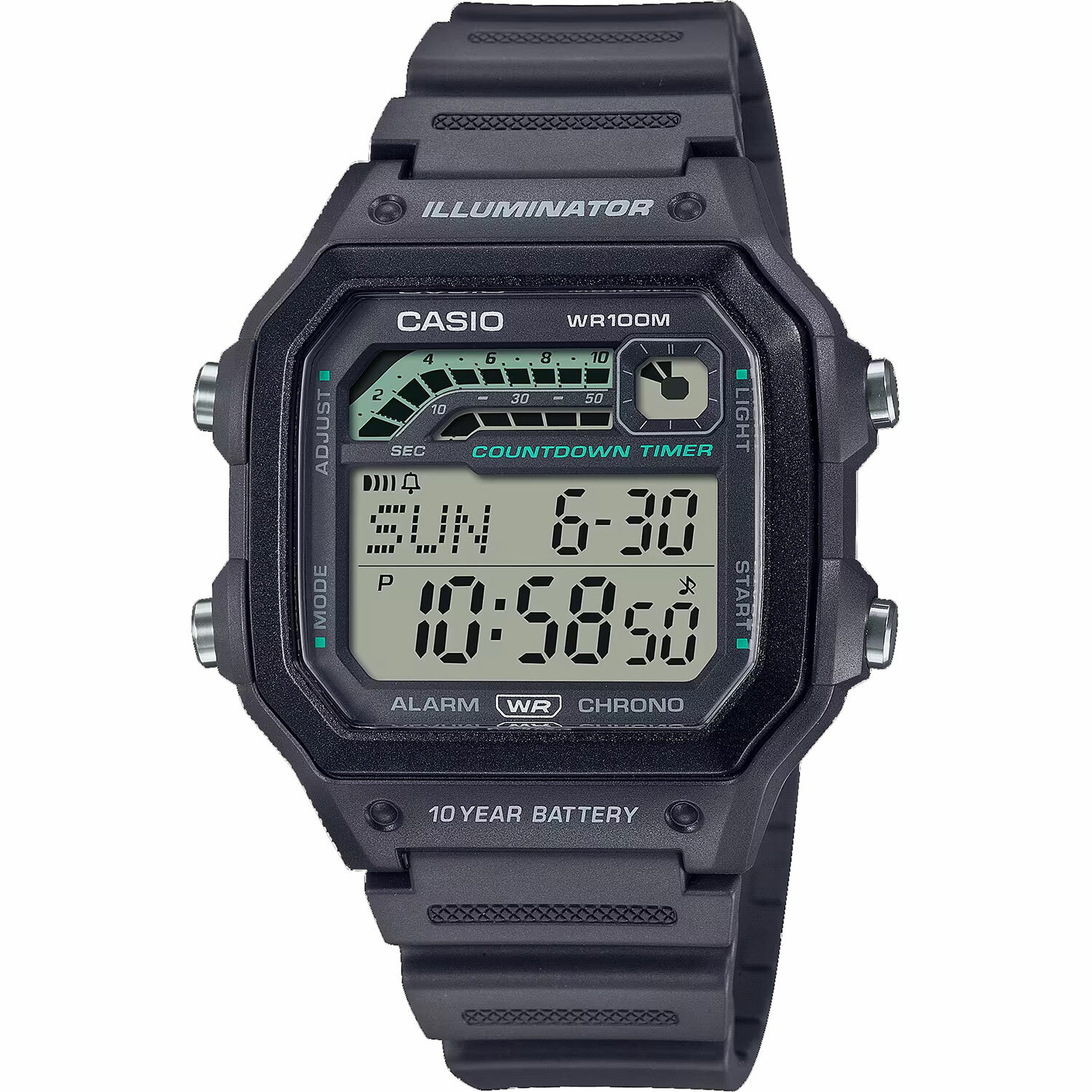 Наручные часы CASIO Standard WS-1600H-8A