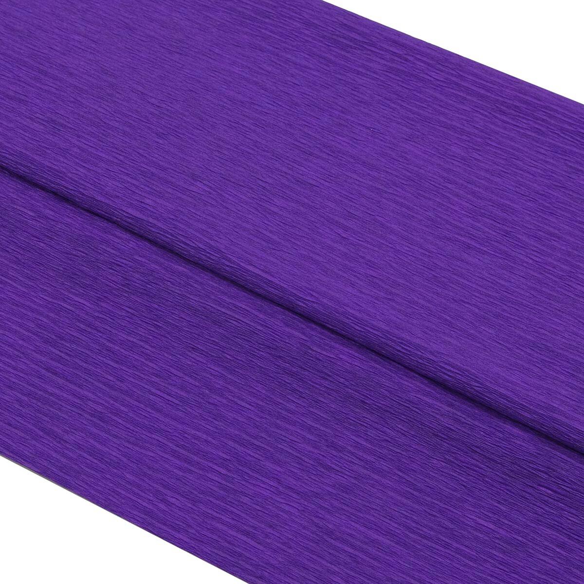 Бумага креповая 50*200 см 35 гр/м2 2 шт цв. 80-25 темно-фиолетовый Astra&Craft