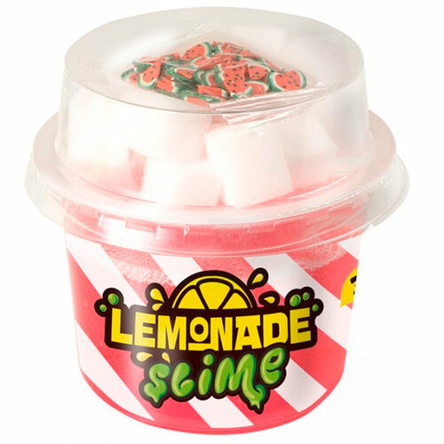 Лизун Slime Lemonade розовый SLM155