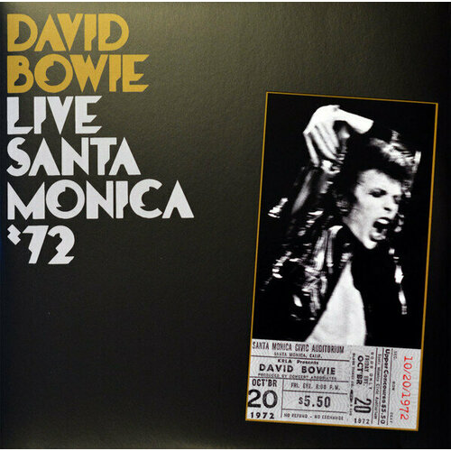 Виниловая пластинка David Bowie LIVE SANTA MONICA '72 (180 Gram) виниловая пластинка david bowie виниловая пластинка david bowie live santa monica 72 2lp