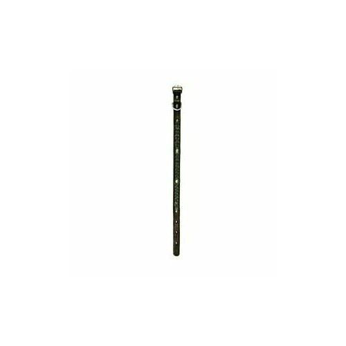 Ошейник 0654Ч 2сл 36 мм колосок длина до 60 см черный