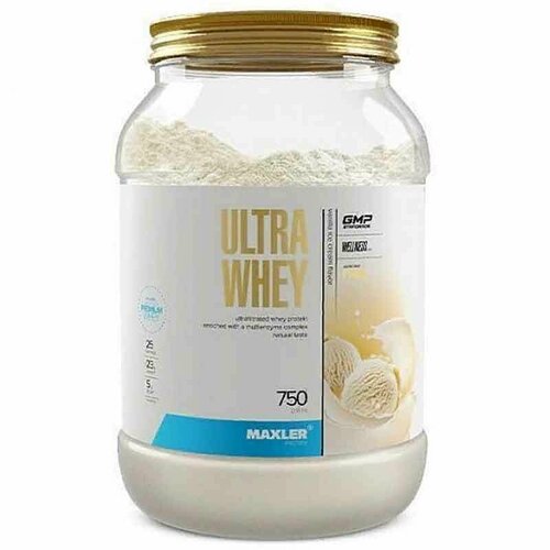 Maxler Ultra Whey (750 гр.) Ванильное мороженое протеин maxler ultra whey 750 гр ванильное мороженое