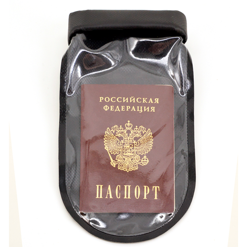 фото Гермочехол germostar для смартфона и документов черный