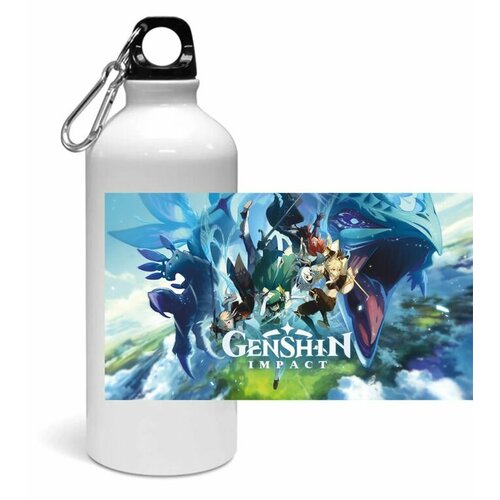 фото Спортивная бутылка genshin impact № 10 bugrikshop