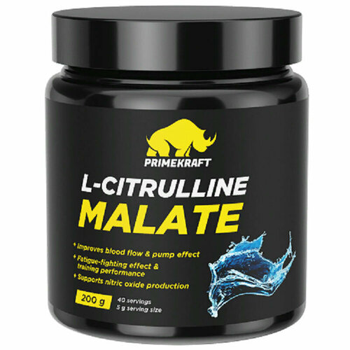 аминокислота steelpower l citrulline malate без вкуса 200 гр Prime Kraft L-Citrulline Malate (200 гр.)