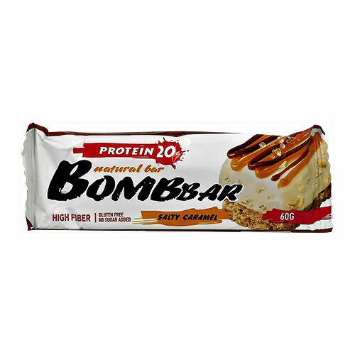 батончик протеиновый fit kit соленая карамель 60 г Bombbar Батончик протеиновый соленая карамель 60 г 1 шт