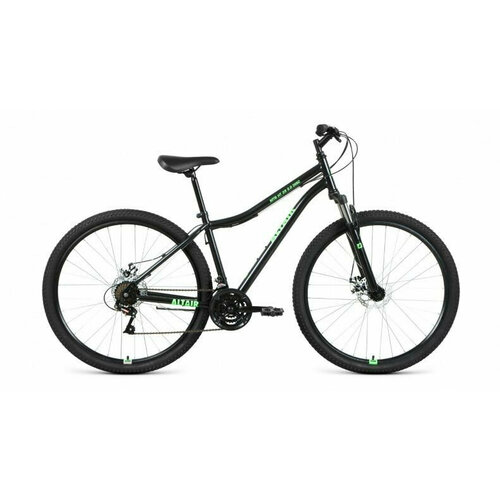 ALTAIR MTB HT 29 2.0 disc (рост 19' 21ск.) черный/ярко-зеленый