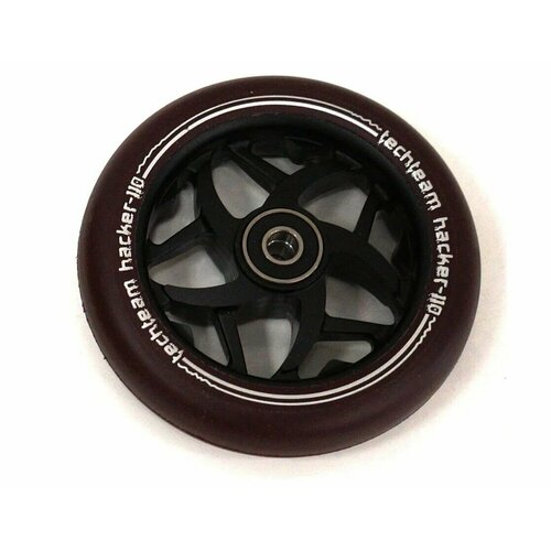фото Колесо для самоката x-treme 110*26 мм w-h2 (hacker) brown techteam